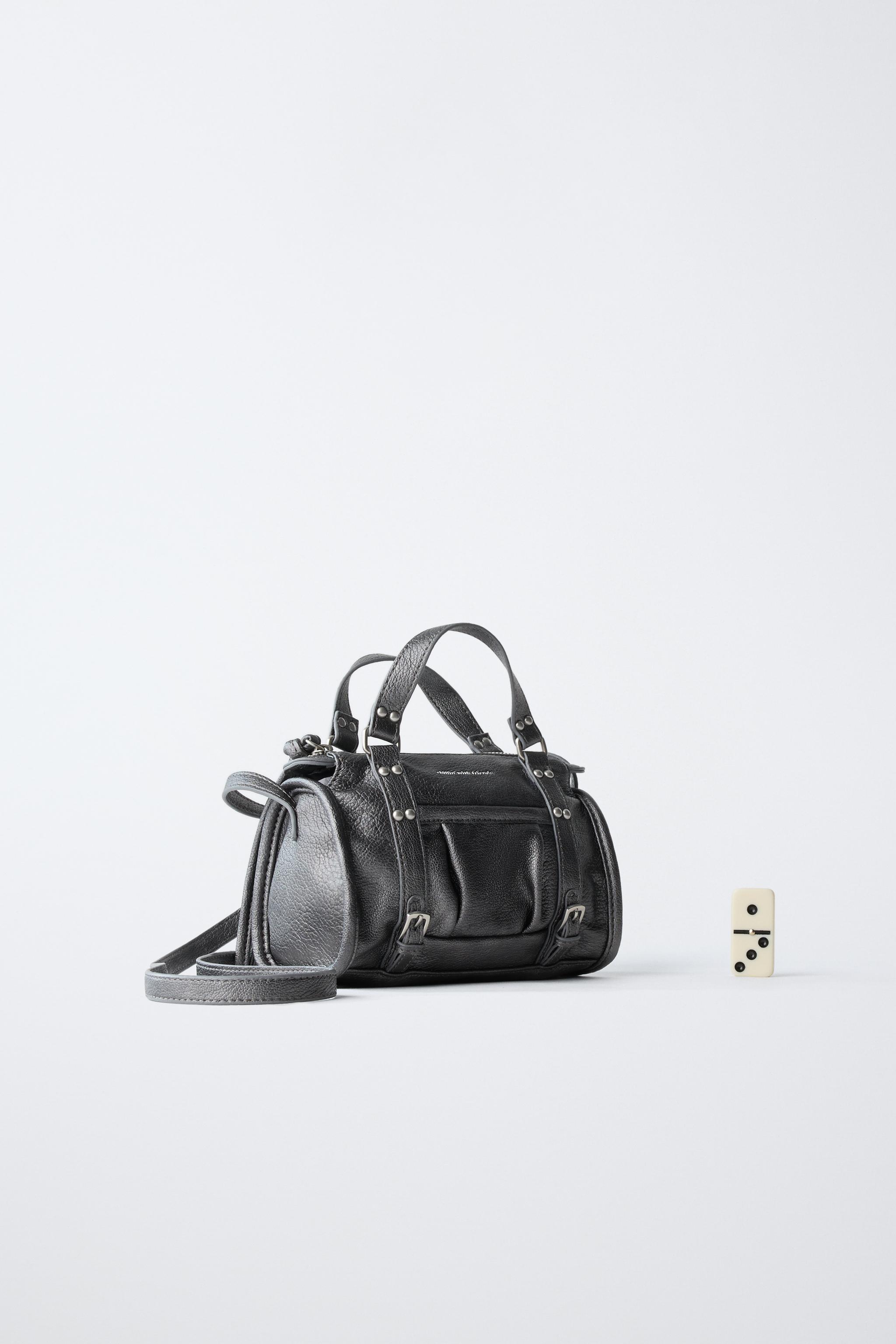 METALLIC CROSSBODY BAG